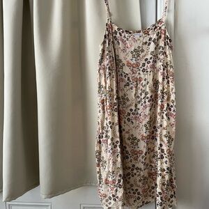 Floral Cream Dress